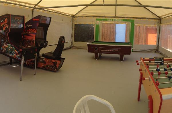 salle de jeux - camping les samaras à Saint jean de Monts