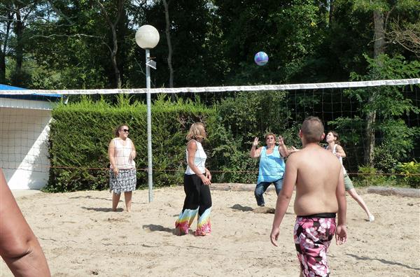 beach volley - camping les samaras à Saint jean de Monts
