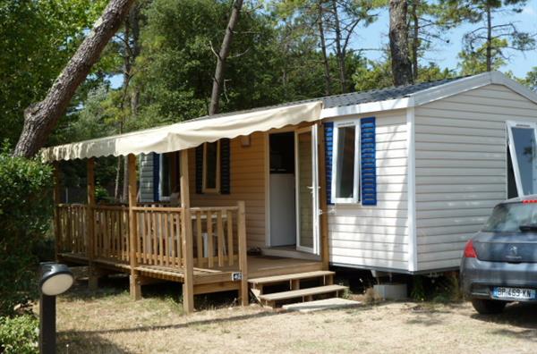 Location de camping à St Jean de Monts - Mobil home 3 chambres