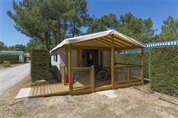 Ecolodge vip accessible pmr au camping les samaras à Saint Jean de Monts