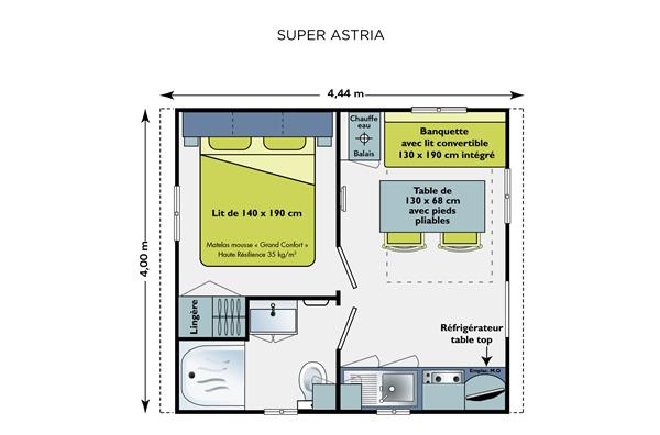 Location de mobil home  2 personnes à Saint Jean de Monts en Vendée